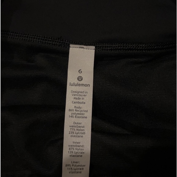 LULULEMON LOW RISE 2.5” SPEED SHORTS - Picture 3 of 3